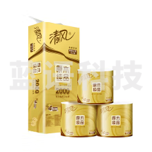 清风卷纸原木金装200g*10卷/提