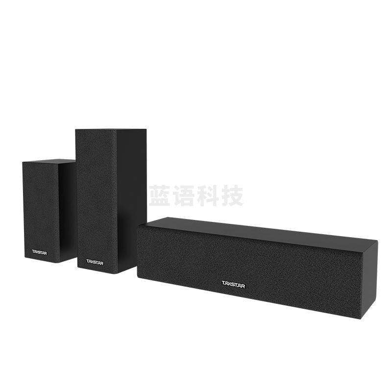 得胜(TAKSTAR) EKC-3TH 5.1家庭影院音响系统 中置音箱1只+环绕音箱2只+前置音箱2只 计价单位:套