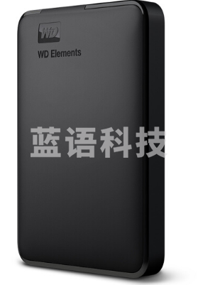 西部数据(WD)WDBEPK0010BBK 1TB USB3.0移动硬盘Elements SE 新元素系列2.5英寸