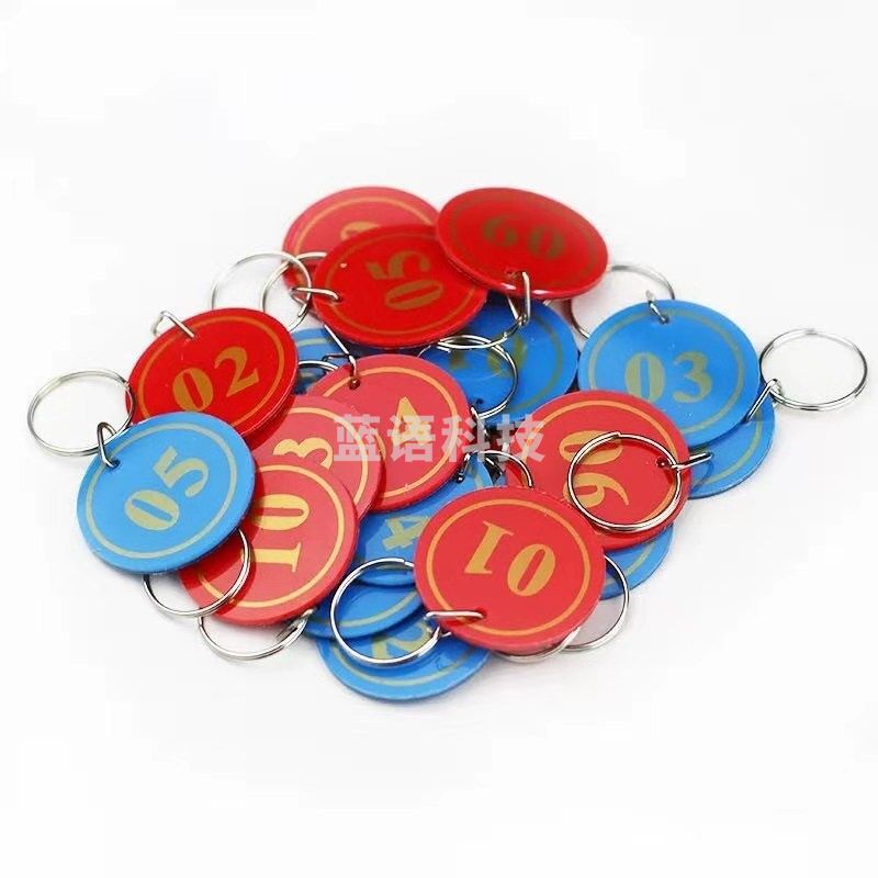 巨联钥匙手牌（数字1-100，红蓝下单备注）