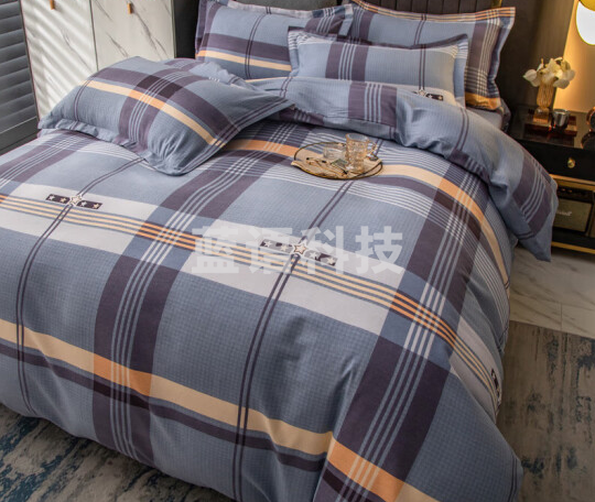 北极绒(Bejirog)四件套全棉磨毛床上用品秋冬加绒套件