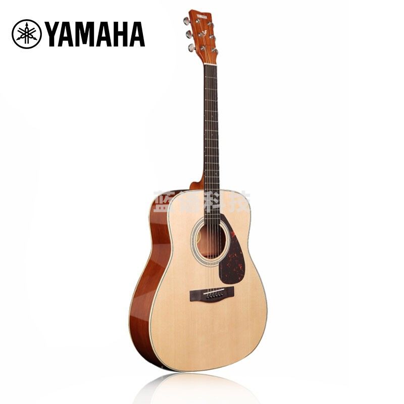 雅马哈（YAMAHA）F620 云杉木初学者 入门民谣吉他 圆角吉它41英寸亮光原木色
