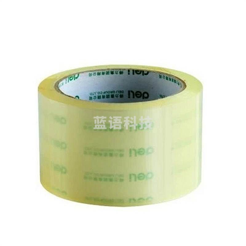 得力30182普透封箱胶带45mm*60y*45um(6卷/筒)（筒）