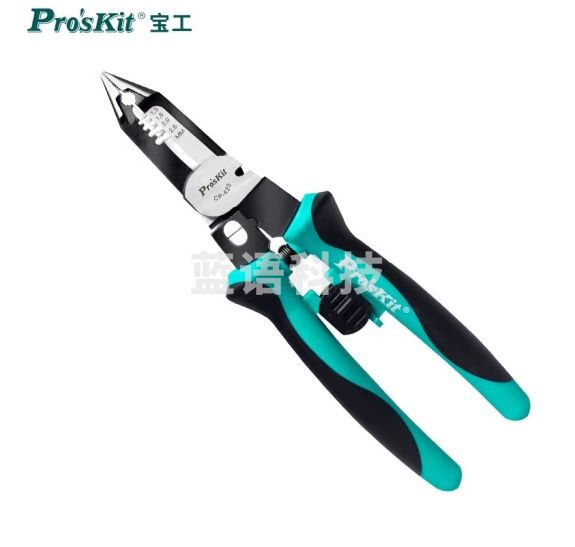 宝工（Pro'sKit） CP-420 多功能电工钳 五合一钢丝钳 剪线钳 剥线钳 端子钳压接钳