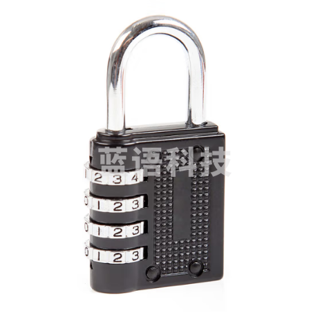 赛拓（SANTO） 四位密码锁挂锁 机械密码锁 旅行箱锁 锁头 背包挂锁抽屉锁 0416