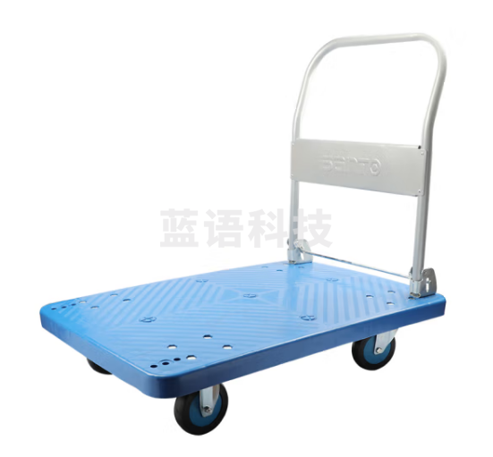 赛拓（ SANTO） 小推车平板车手推车拉货车折叠小推车折叠 60*90mm 承重600斤 2196