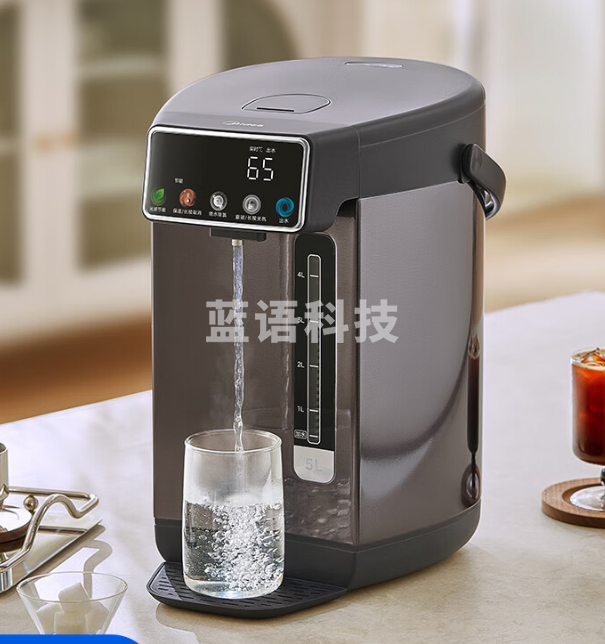 美的(Midea)0塑料水路电水瓶电热水壶 VE真空保温 5L大容量316L不锈钢电热水瓶烧水壶多段控温恒温SP03-VI
