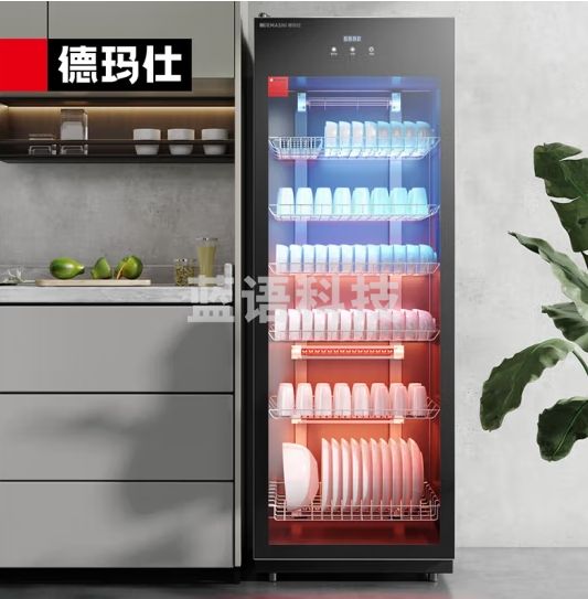 德玛仕（DEMASHI）消毒柜商用 立式酒店餐厅厨房消毒保洁碗柜 XDZ380-Z1M 臭氧+红外线【工程款】