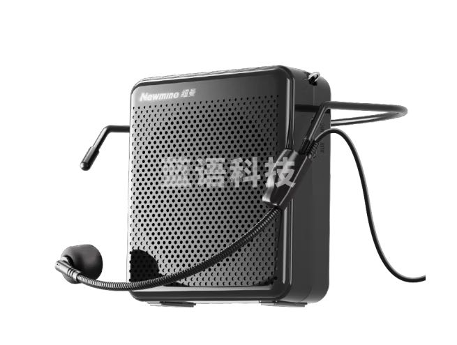 纽曼U-105小蜜蜂扩音器教师专用蓝牙音箱导游腰挂麦克风迷你便携式喊话器讲课教学随身喇叭大音量 黑色