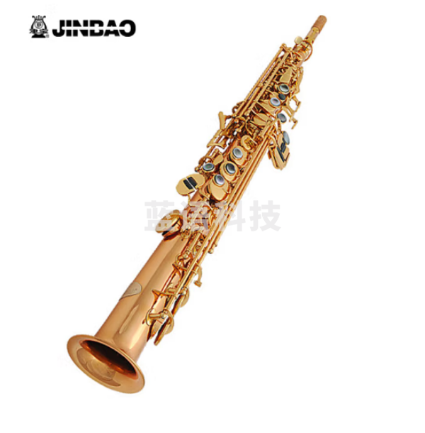 津宝JBSST-1010 萨克斯 直管高音萨克斯降B调85铜号身萨克斯风管乐器