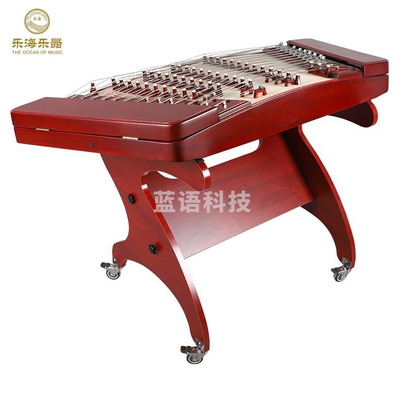 乐海DL22 扬琴 非洲紫檀木 402扬琴 素面典雅