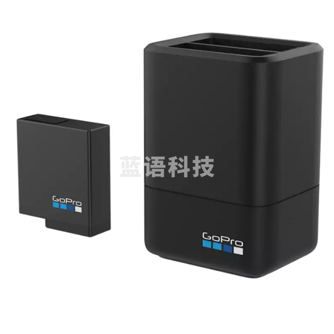 GOPRO双电池充电器+2块Enduro电池 适用于HERO12/11/10/9