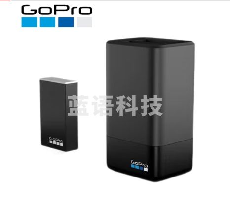 GOPRO MAX运动相机双充电池原装 适用于Gopro MAX全景运动相机充电套装 增强充电套装