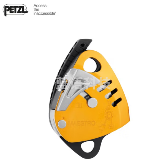 PETZL攀索 D024AA00 PRO系列镜像大师滑轮式下降器 户外防坠器保护器
