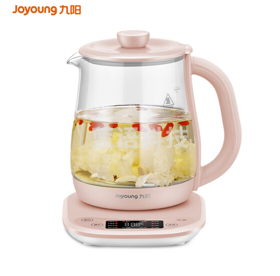 九阳K15F-WY122 电热水壶1.5L 玻璃花茶壶