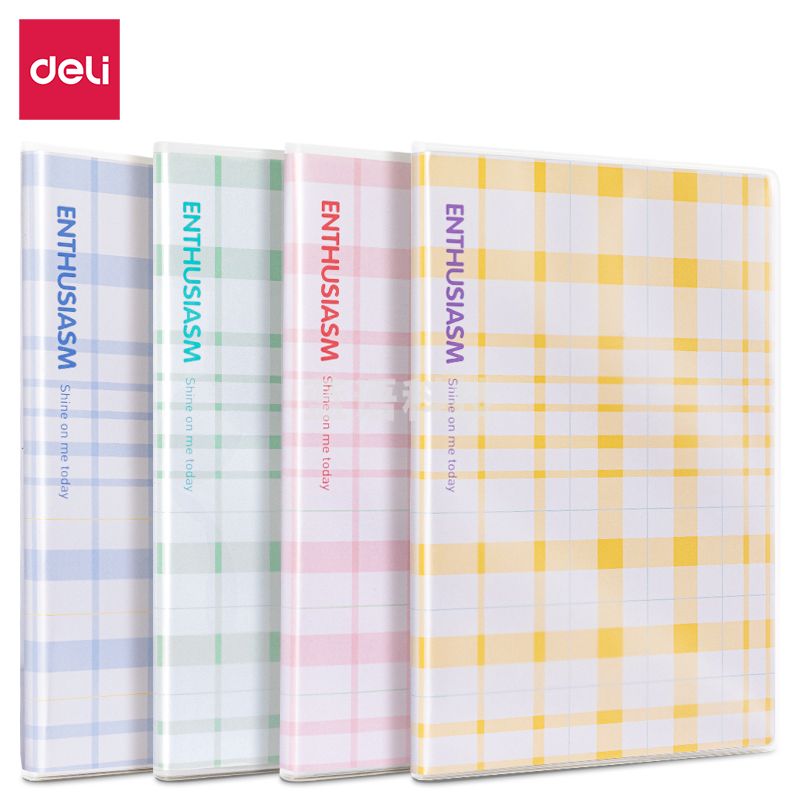 得力T16160胶套本(方寸格)(本)