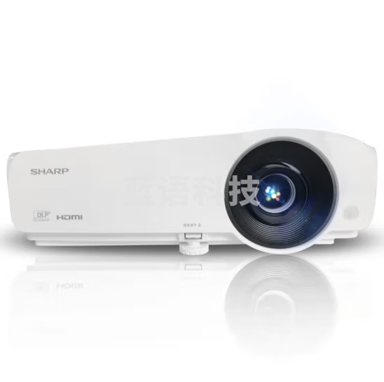 SHARP夏普 XG-H450ZA投影仪 商住两用办公投影机（1080P 4700流明 蓝光3D 双HDMI接口）