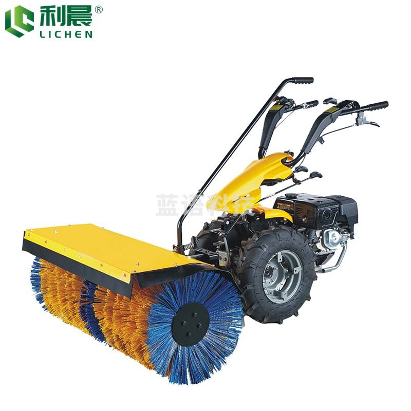 利晨 小型扫雪机手推式铲全齿轮滚刷驾驶电动汽油道路抛雪机物业清多功能除驾驶式道路清三合一 机械制造设备 测绘专用仪器