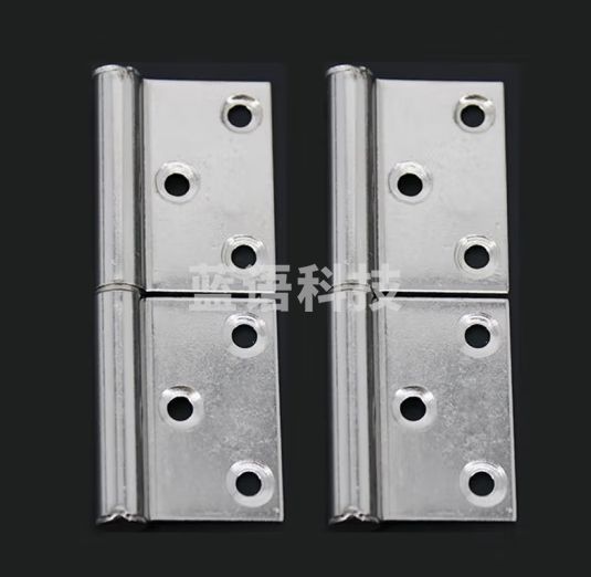 海斯迪克 HKDP-278 不锈钢旗形合页 可拆卸防火门脱卸铰链合页 4寸2.0厚(一副两只)配安装螺丝