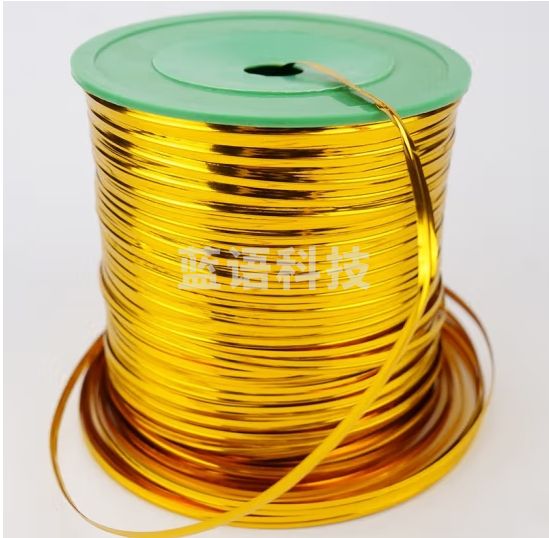 海斯迪克 环保彩色扎带金属扎丝铁丝扎线筒装金银丝金属铁丝金丝 封口绳包装袋彩丝扎带HKsq-537 金色筒装