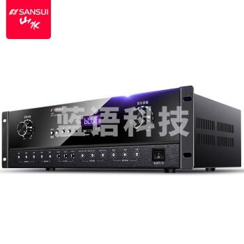山水（sansui）DM2 家庭ktv音响功放机 定阻功率放大器 家用卡包音箱专用 高保真蓝牙无线大功率音乐功放