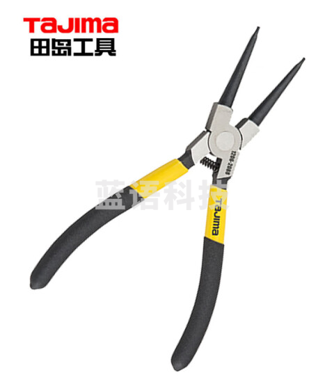 田岛（TAJIMA）孔用直爪卡簧钳125（德式） 1206-2087