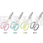 齐心B2736省力剪刀170*76*13mm混色12把/盒