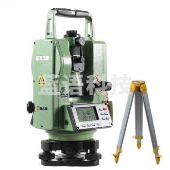 林剑翔 高精度激光电子经纬仪单双上下激光红光指向角度垂直室 DE2A-L上下红激光主机+铝脚架