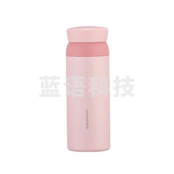 乐扣乐扣（LOCK&LOCK）憧憬旋转保温杯 316不锈钢 可拆卸杯盖水杯 LHC4211PIK 粉色 350ml