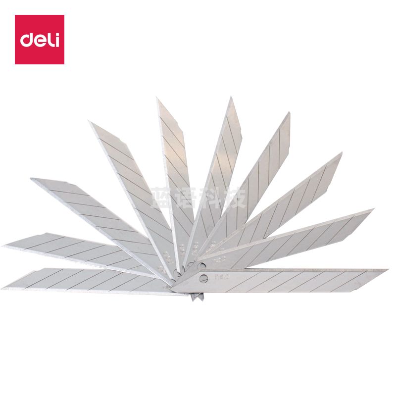 得力2015美工刀片  30盒起订