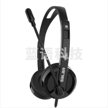 声籁(SaLaR)V38耳机学生头戴式带麦克风 12131522399539