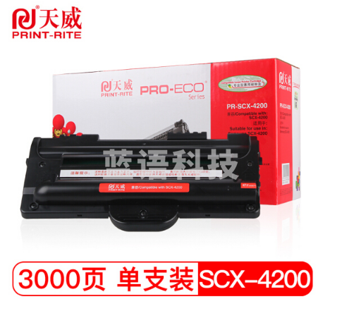 天威（PrintRite）适用SAMSUNG-SCX-4200 4300 MLT-D109 黑硒鼓