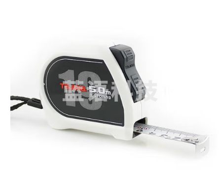 田岛TaJIma 卷尺钢卷尺自动锁定尺子双面刻度拉尺 1001-2433 5米*19mm