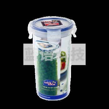 乐扣乐扣（LOCK&LOCK）HPL931L 乐扣乐扣塑料保鲜盒圆形微波炉饭盒多规格餐盒便当盒冰箱收纳盒水果储物盒 圆形430ml