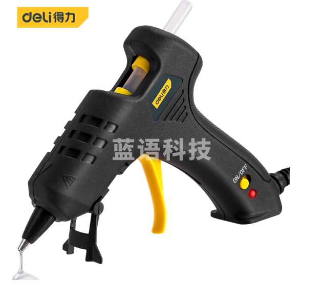 得力DL402040 40W热胶枪热熔胶枪黑色