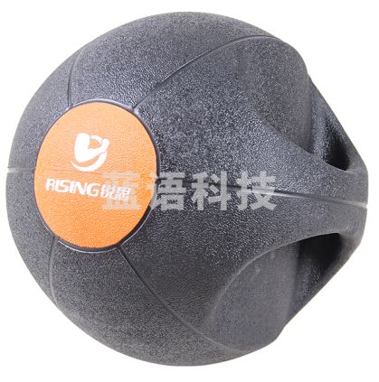 RISING锐思 带手柄重力球 橡胶实心球 能量球 10磅