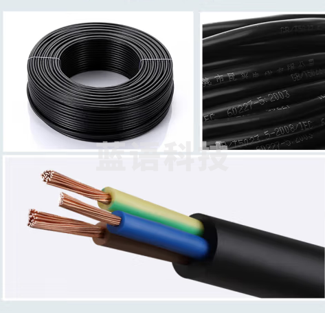 铜护套线 RVV2*1.5 100m/盘 (盘)