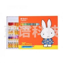 晨光(M&G)FGM90059 36色卡通丝滑油画棒 儿童涂鸦绘画笔 米菲系列蜡笔套装 36支/盒