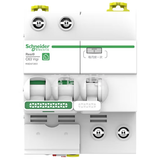 施耐德漏电保护器 2P C63A