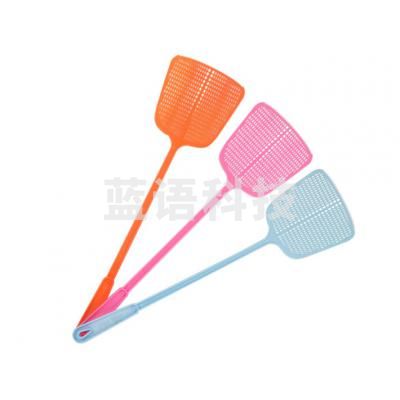 家用塑料 苍蝇拍 手动打蚊子灭蚊拍(颜色，花色随机)