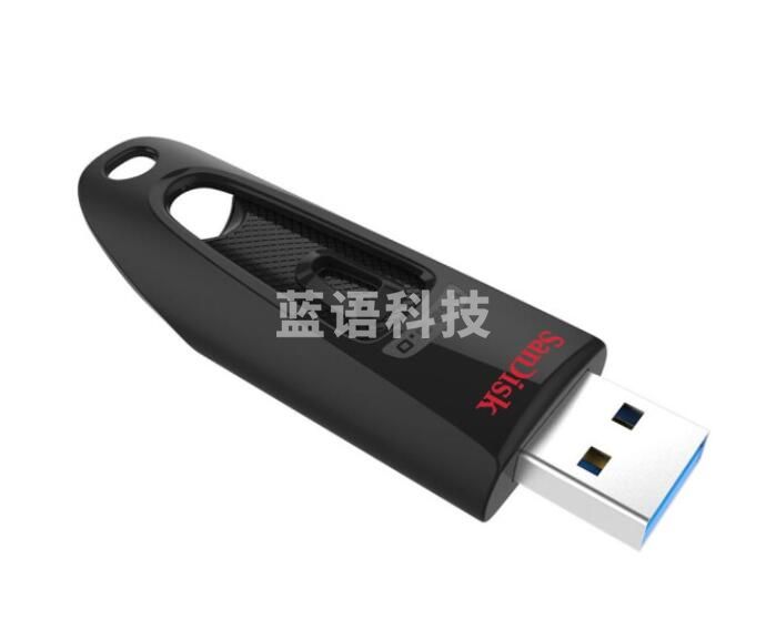 闪迪(SanDisk)128GB USB3.0 U盘 CZ48至尊高速 黑色 读速130MB/s