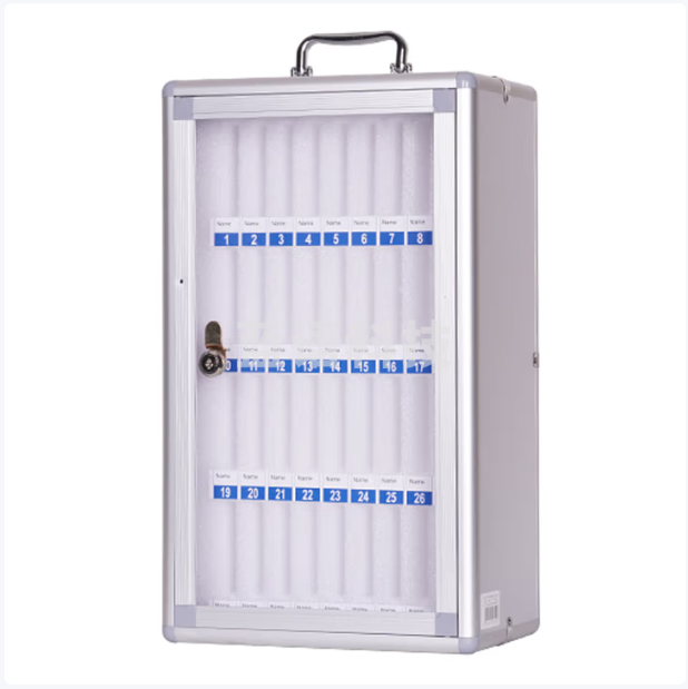 手机保管  箱手机存放存放铝合金带锁36位