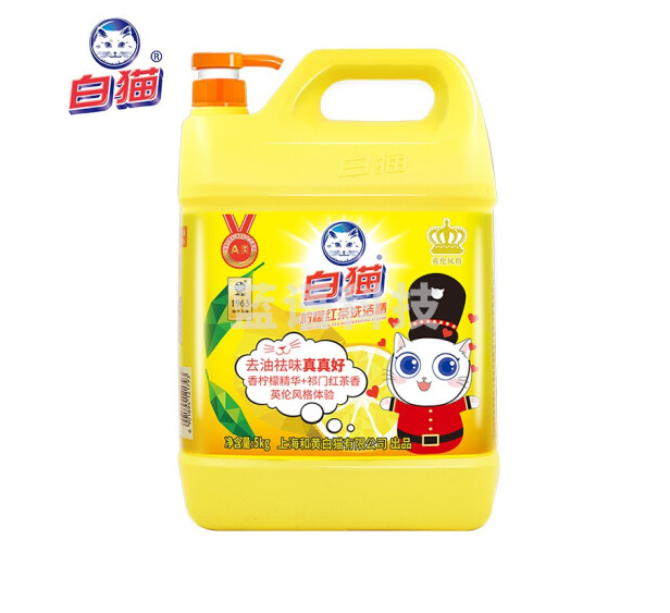 白猫洁洁灵 柠檬红茶洗洁精 5kg