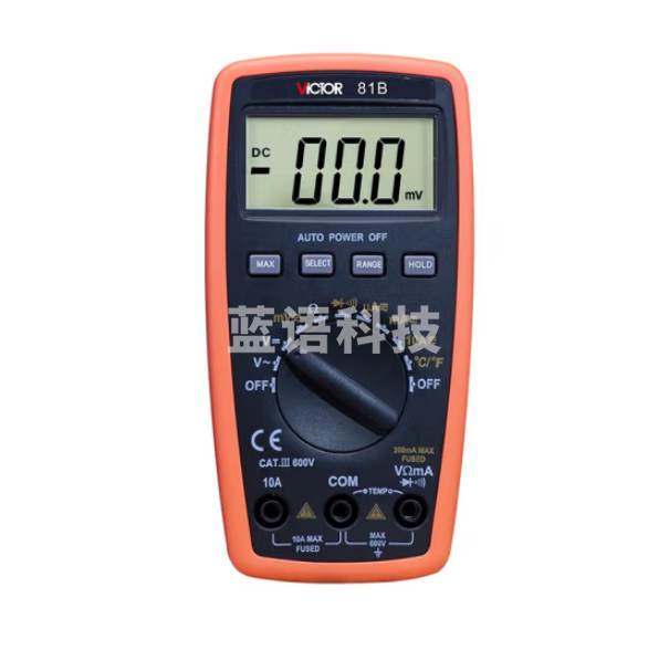 胜利仪器（Victor）VC81B 小型自动量程数字万用表 高精度