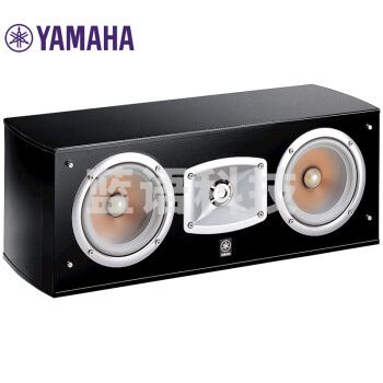雅马哈（Yamaha）NS-C444 音响 音箱 家庭影院 中置音箱 钢琴漆黑色
