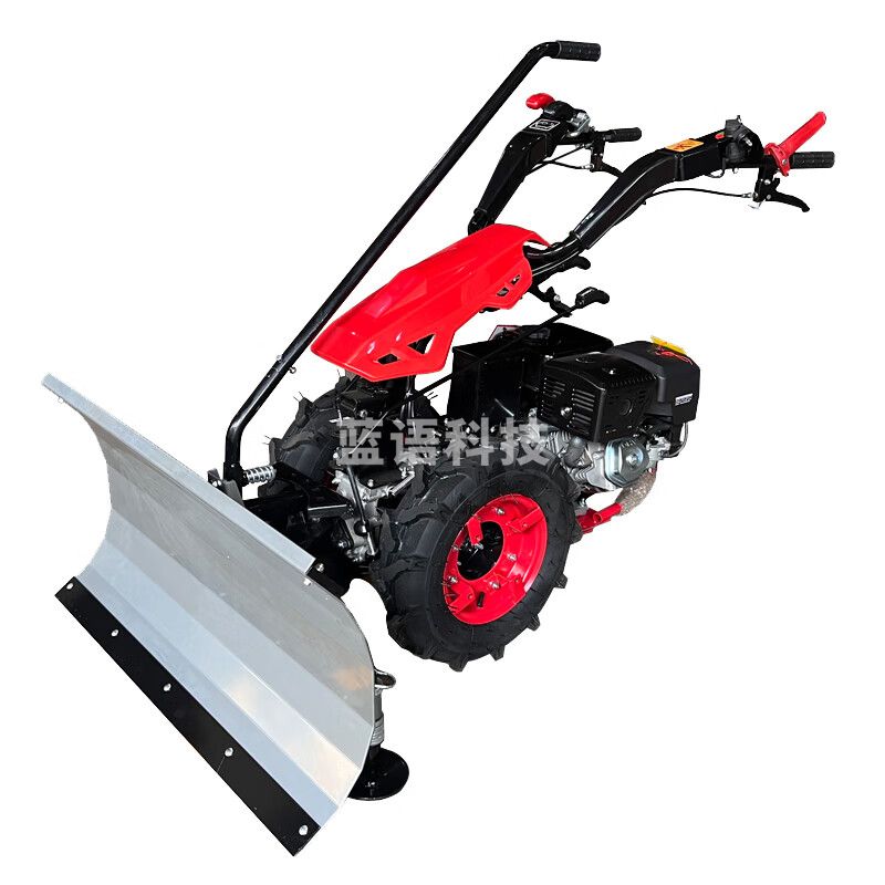 鲁环 LH LH-370T 手扶自走式全齿轮推雪铲 铲雪车