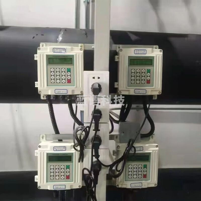 VICTORY & EXPLORATION ZCFT超声波流量计润滑油酒精自来水供暖热水流量计超声波冷热量表 主机+中型常温外夹【成套】 农林牧渔专用仪器