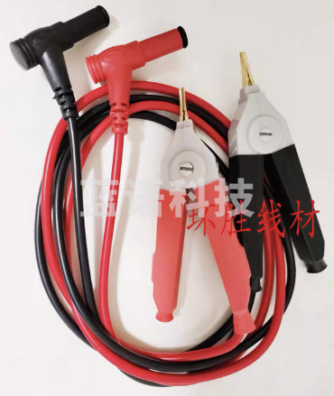 万用表表笔带鳄鱼夹 带夹子线 电容线夹 AOQQ04151441476741