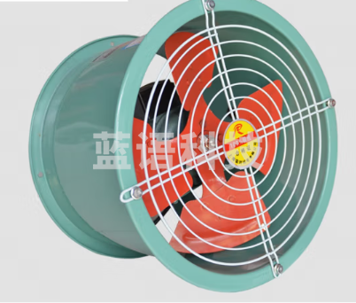 轴流风机除尘防油防潮220v饭店厨房管道式排烟风机  SFG3-2R/220V +20米长管