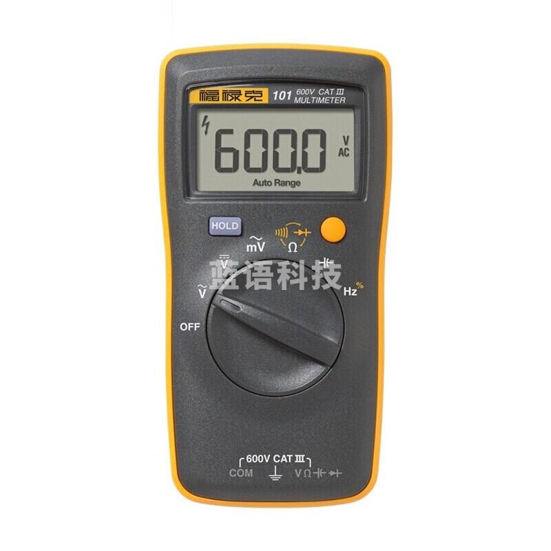 福禄克/Fluke 福禄克（Fluke)101Kit 数字万用表 600V 一年保修 -101 Kit CHINA 教学仪器